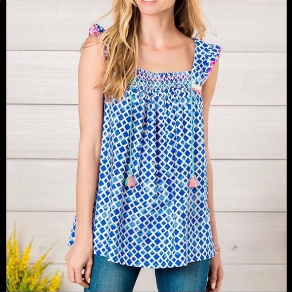Matilda Jane Wandering Waters sleeveless tunic